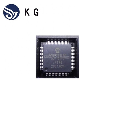 Pic16f19197-I/Pt Tqfp 64 Socket 8 Bit CPU Microcontroller Chip Ic PIC16 32MHz 56 KB Flash 64 Pin